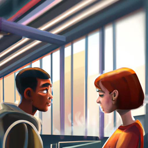 זוג מנהל שיחה רצינית על עתידם המשותף